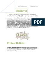 Ethical Belief Statement