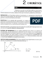 Tema 2. Cinemática I - Teoría - VZ