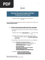 Wolff, Richard (2019) - Marxism's Theoretical Tradition After Marx: A Reading and Discussion Program