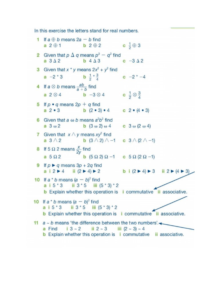 Binary operations worksheet pdf