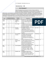 Elcc Standard Internship Log