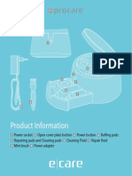 Procare Disc Reparier User Manual PDF