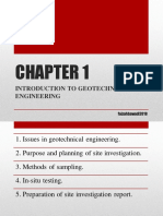 Chapter 1 Introduction To Geotechnical Engineering