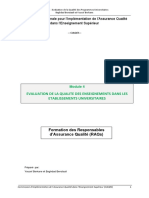 Final Module 4 Berkane-Benstaali Evaluation de La Qualite Dans l'ES