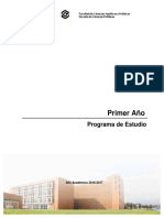 Programa Ciencias Políticas A.A 2016 2017