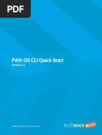 Pan Os Cli Quick Start PDF