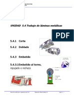 U.5.4 Trabajo de Laminas Metálicas P-19