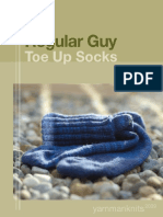 Regular Guy: Toe Up Socks