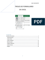 Controles de Formulario Excel