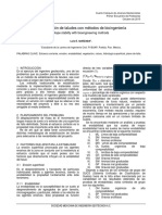 Estabilizacion de Taludes Con Metodos de PDF