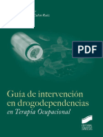 Guía de Intervención en Drogodependencias en Terapia Ocupacional PDF