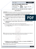 Preguntas#04 MOVIMIENTO DE ELECTRONES EN UN CAMPO MAGNETICO I-2020