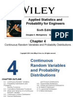 Applied Statistics and Probability For Engineers: Sixth Edition