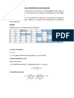 Prueba de Hipótesis para La Proporción de Una Población