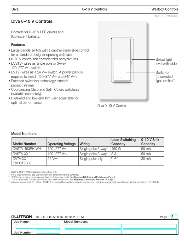 Lutron Dimmer No Neutral PDF Electrical Wiring Switch