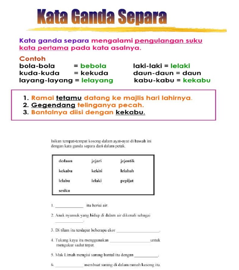 Kata Ganda Separa Pdf
