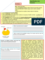 Enzymes Practice Question