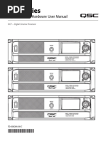 DCP Series: Digital Cinema Hardware User Manual