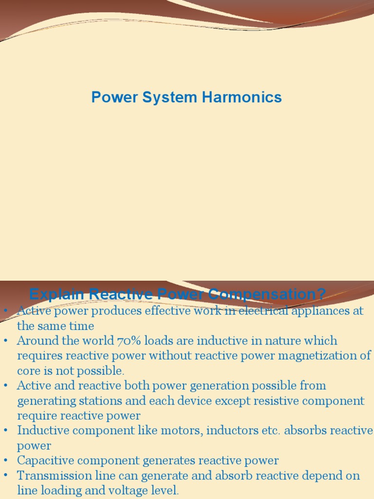 Power System Harmonics | PDF | Ac Power | Distortion