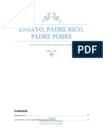 Ensayo Padre Rico, Padre Pobre - Leccion 1