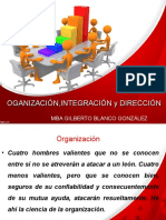 1 Oganización, Integración, Direccion y Control