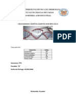 Informe de Organismos Geneticamente Modificados