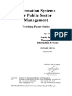 Public Sector Management Information Systems