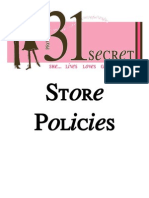 Store Policies (Revised)