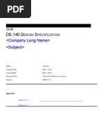 DS-140-Technical Design Specification PDF