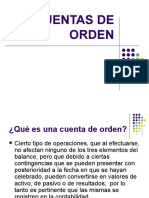 Cuentas de Orden