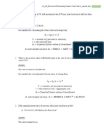 Elementary Finance Tools Part 1 - Answer Key PDF