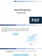 Sectional Properties: Centroid