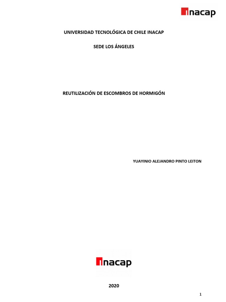 Reutilización de Escombros de Hormigón | PDF | Residuos | Reciclaje