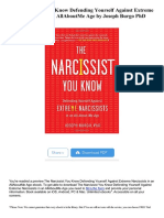 The Narcissist You Know Defending Yourself Against Extreme Narcissists in An Allaboutme Age PDF