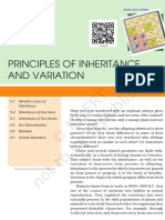 Principles of Inheritance and Variation