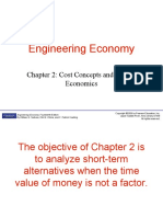 MSE604 Ch. 2 - Cost Concepts & Design Economics (Revised)