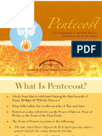 Penteco!: The Outpouring of The Holy Spirit & The Harvest of The First Fruit