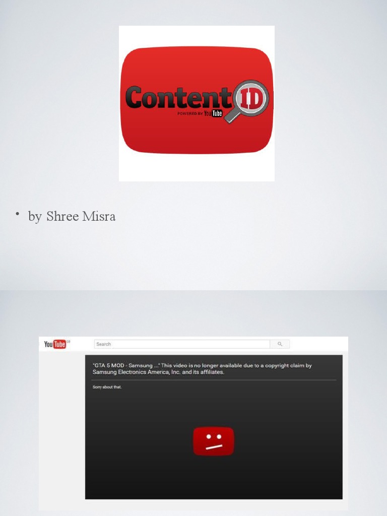 how to create youtube content id