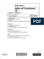 CS-2-09 - Principles of Customer Service - Practice Test PDF