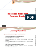 Cha Pter 2: Business Research Process Design
