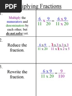 Multiplying Fractions