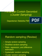 Cluster Sampling Edit UDS PDF