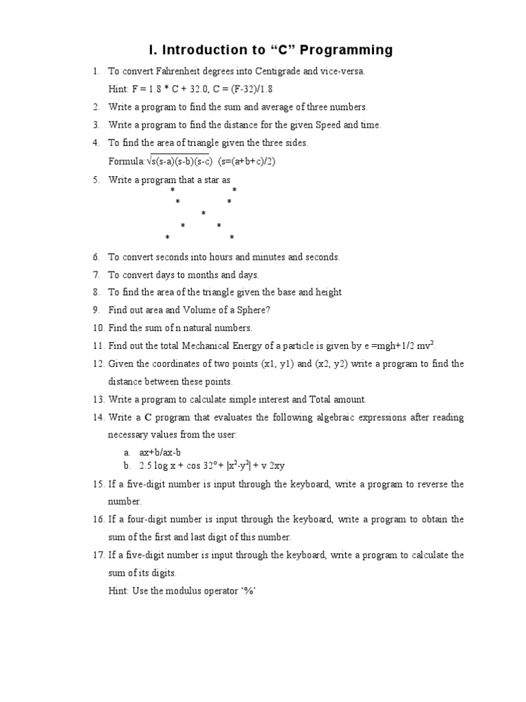 C Programs | PDF | Pointer (Computer Programming) | Matrix (Mathematics)