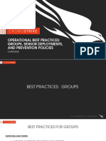 CrowdStrike Operational Best Practices - Groups Sensor Deployments and Prevention Policies II