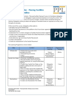 Broker Administrator Placing Facilities Training Course Outline