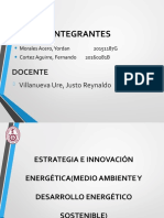 Estrategia e Innovación Energética (Medio Ambiente y Desarrollo Energético Sostenible)