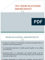 Session 8 Managing Merchandise Assorment