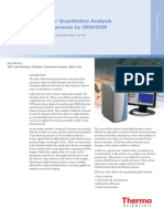 Options For Quantitative Analysis of Light Elements by SEM/EDS