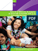 Guía de La Obtención de Insignias de Desarrollo Sustentable (IDS) en La Comunidad de Caminantes 2019 PDF