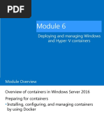 Deploying and Managing Windows and Hyper-V Containers